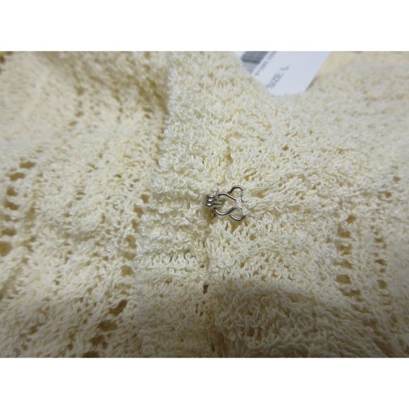 ASTR wrap front pointelle knit sweater - Picture 8 of 11